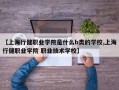 【上海行健职业学院是什么b类的学校,上海行健职业学院 职业技术学校】
