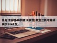 黑龙江新增40例确诊病例(黑龙江新增确诊病例2841例)