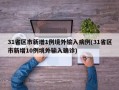 31省区市新增1例境外输入病例(31省区市新增10例境外输入确诊)