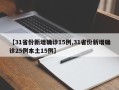 【31省份新增确诊15例,31省份新增确诊25例本土15例】