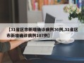 【31省区市新增确诊病例36例,31省区市新增确诊病例107例】