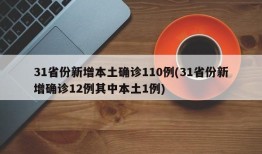 31省份新增本土确诊110例(31省份新增确诊12例其中本土1例)